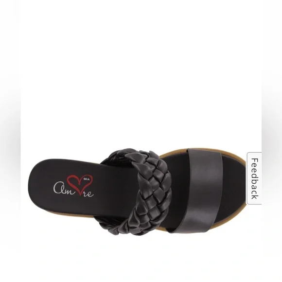 Mia braided platform sandals - Picture 3 of 6